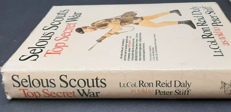 **Rhodesian Bush War: 1982 Selous Scouts 'Top Secret War' H/ Cover Book (2nd Ed.).**