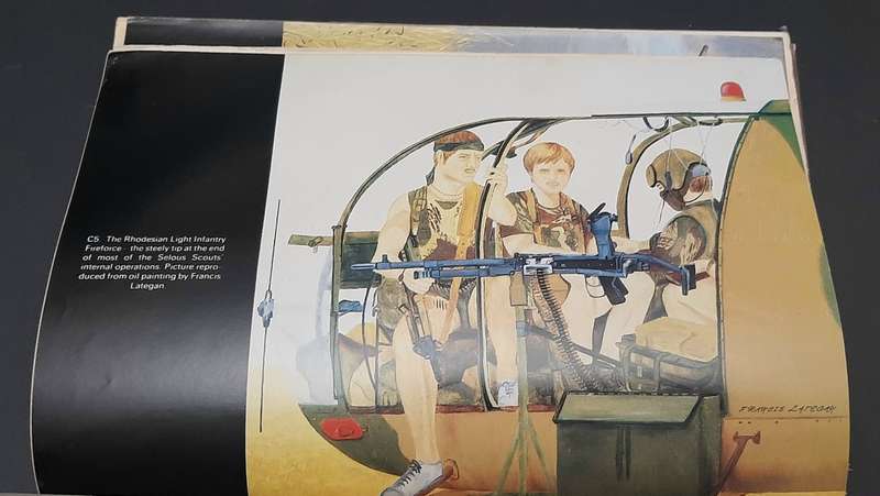 **Rhodesian Bush War: 1982 Selous Scouts 'Top Secret War' H/ Cover Book (2nd Ed.).**