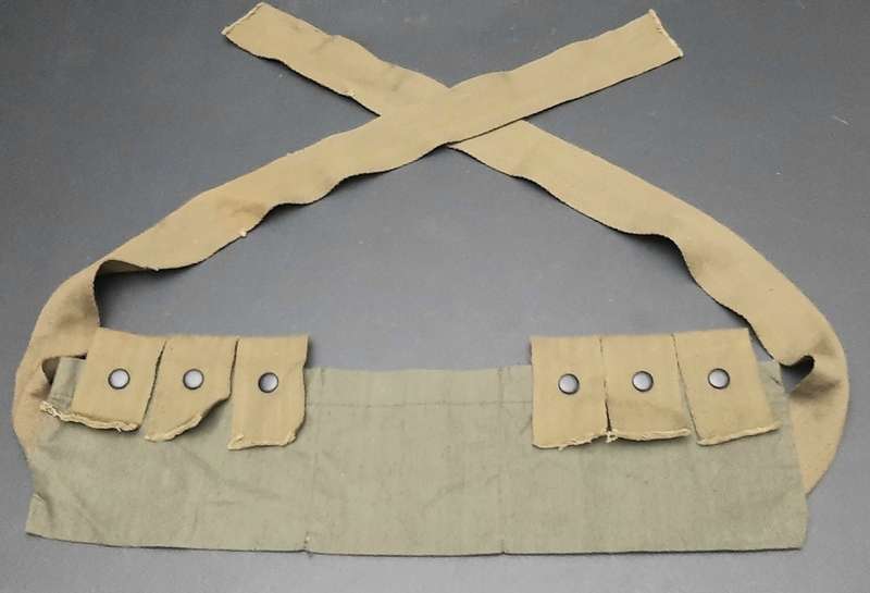**Border War : 1980s SADF 40mm Grenade Launcher 'Snotneus' Bandolier **