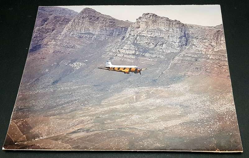 **RARE: SAAF 25 Squadron - C-47 Dakota Aircraft Photograph Mounted on Board (25cm x 20cm)**
