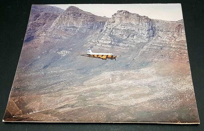 **RARE: SAAF 25 Squadron - C-47 Dakota Aircraft Photograph Mounted on Board (25cm x 20cm)**