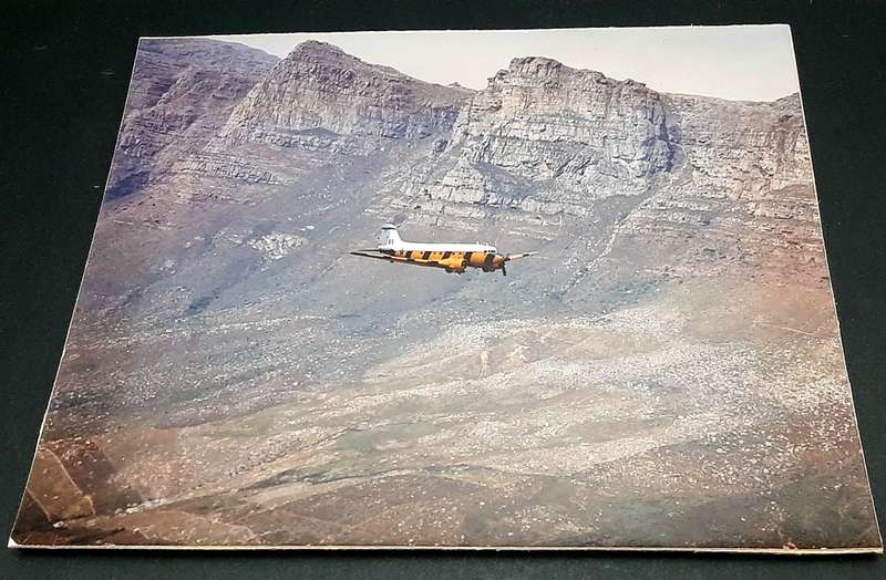 **RARE: SAAF 25 Squadron - C-47 Dakota Aircraft Photograph Mounted on Board (25cm x 20cm)**