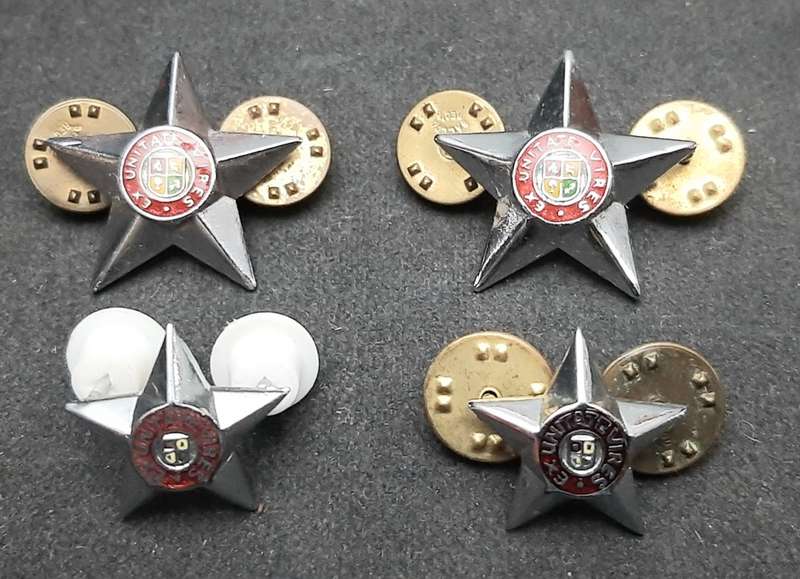 **Border War : 1980s SADF 2nd Lieutenant Step-Out & Mess Rank Insignia (4 Pcs).**
