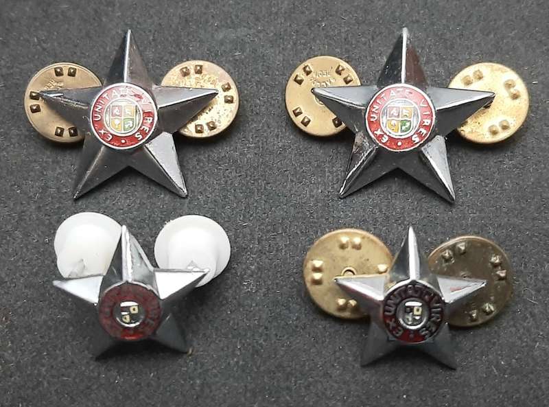 **Border War : 1980s SADF 2nd Lieutenant Step-Out & Mess Rank Insignia (4 Pcs).**