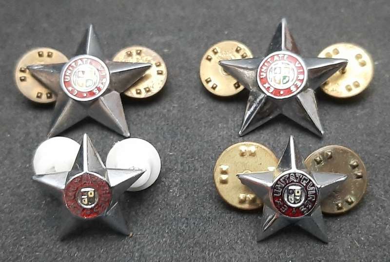 **Border War : 1980s SADF 2nd Lieutenant Step-Out & Mess Rank Insignia (4 Pcs).**