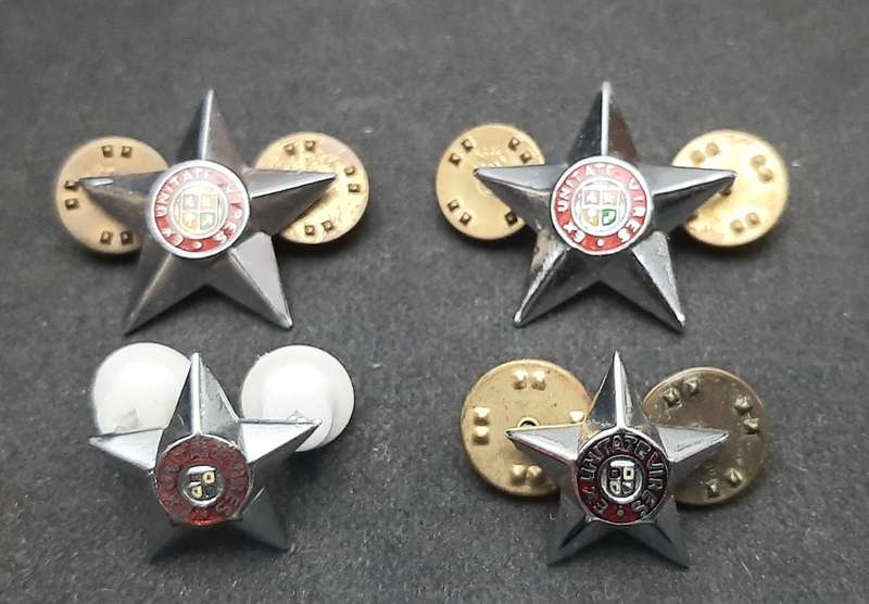 **Border War : 1980s SADF 2nd Lieutenant Step-Out & Mess Rank Insignia (4 Pcs).**
