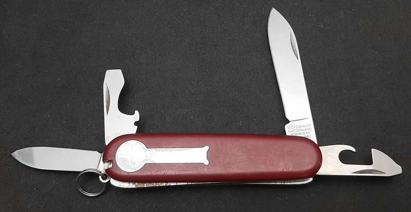 ** 1990s Victorinox Officer Suisse: Swiss Army Knife 4- Function. **