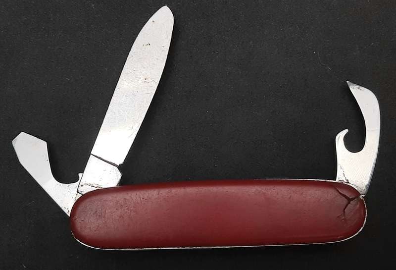 **Border War : 1980s SADF Southern Cross Fund Pocket Knife ( Solingen).**.**