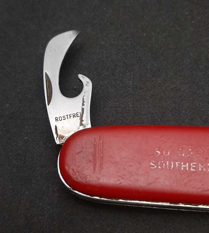 **Border War : 1980s SADF Southern Cross Fund Pocket Knife ( Solingen).**.**