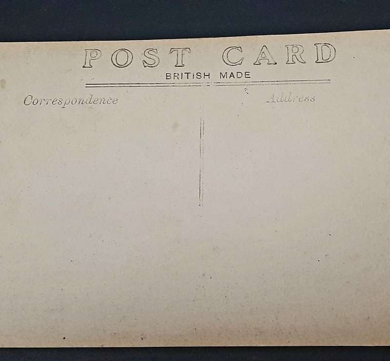 **WW1 : British Army 'Infantryman' Photographic Postcard (13cm x9cm).**