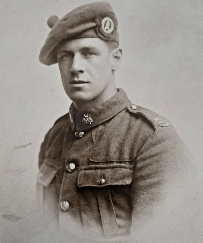 **RARE: WW1 UDF SA Expeditionary Force Serviceman Portrait Photograph (France).**