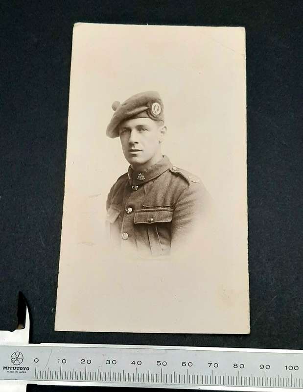 **RARE: WW1 UDF SA Expeditionary Force Serviceman Portrait Photograph (France).**