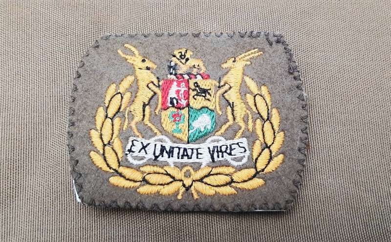 **Border War : 1980s SADF Warrant Officer(Class 1) Nutria Brassards x2 (Medium).**