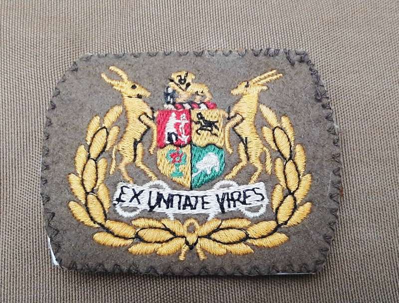 **Border War : 1980s SADF Warrant Officer(Class 1) Nutria Brassards x2 (Medium).**
