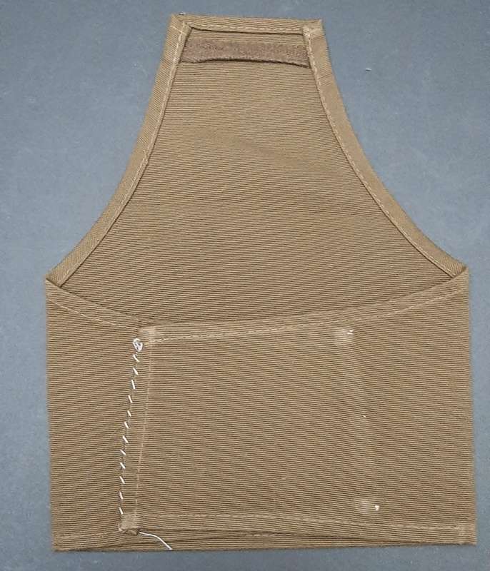 **Border War : 1980s SADF Nutria Staff Sgt. Screen Printed Rank Brassard(Med/Small).**
