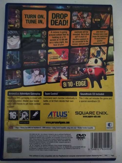 Persona 4 PS2