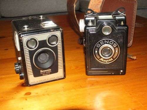 Brownie and Genos Cameras