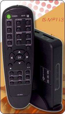 iSONIC Media PLayer with Remote Controll