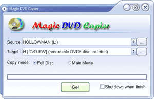 MAGIC DVD COPIER