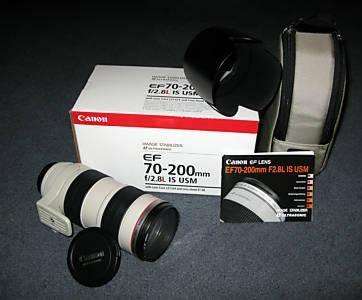 BRAND NEW!!!  CANON  TELEPHOTO ZOOM LENS!!!   ''EF 70-200mm 1:2.8L IS''    R1 !!!  NO RESERVE!!!!!