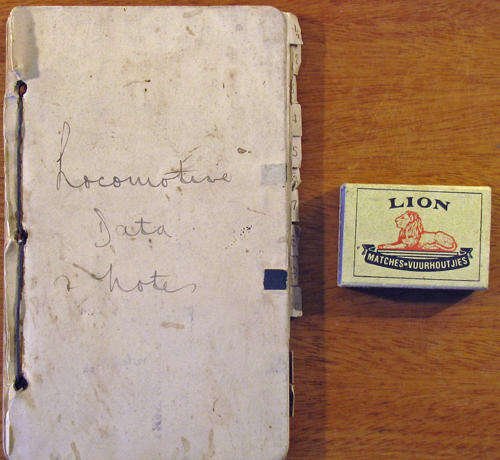 "Locomotive Data & Notes" - An engineer/technician/draughtsman's Notebook.