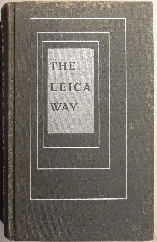 Book "The Leica Way" by Matheson