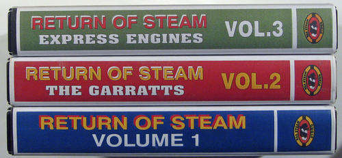 "Return of (SAR) Steam" videos. Vols 1,2,&3 (Bundle of 3)