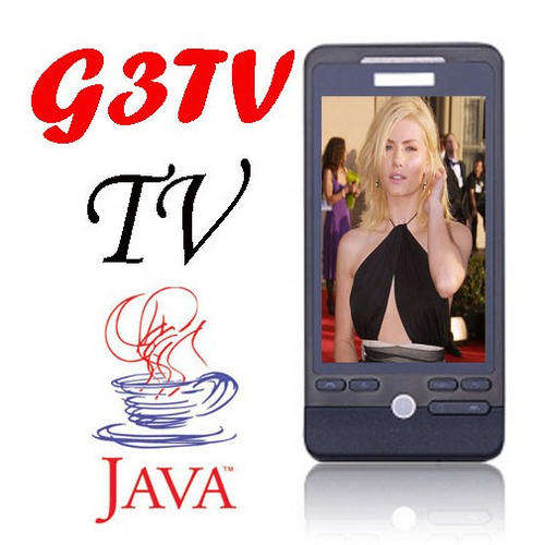 G3TV Java HIGH QUALITY TV phone & TOUCH SCREEN in black color