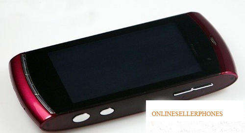 #U5 Touch screen dual sim card mobile phone U5, RED/BLK COLOR