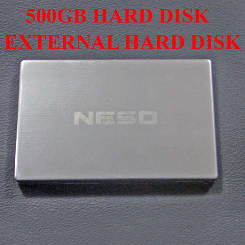 500GB EXTERNAL HARD DISK , PLUG AND PLAY, HIGH SPEED, Small enough for pocket