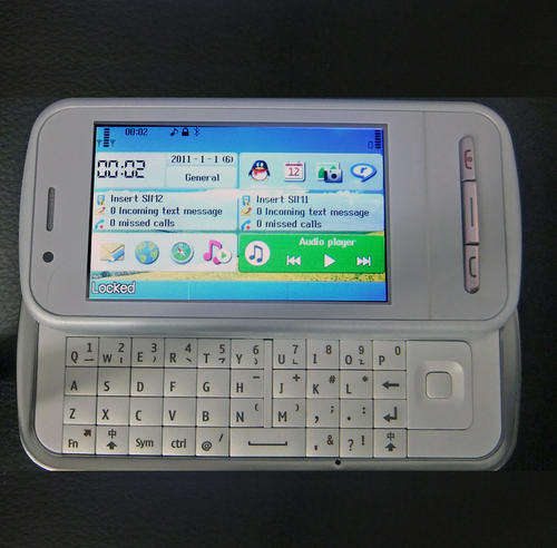 #C6-i Smartphone Dual Sim Dual Standby,5mp camera,Dual Camera,TOUCH SCREEN,FM radio,White Color