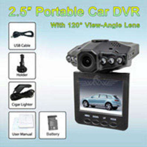 CAR CAMCORDER & CAMERA, HD Portable DVR with 2.5inch TFT LCD Screen, OSP-HD-01