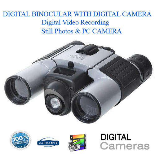 Digital Binocular with Digital Camera , Digital Video Recording,  16MB Built in