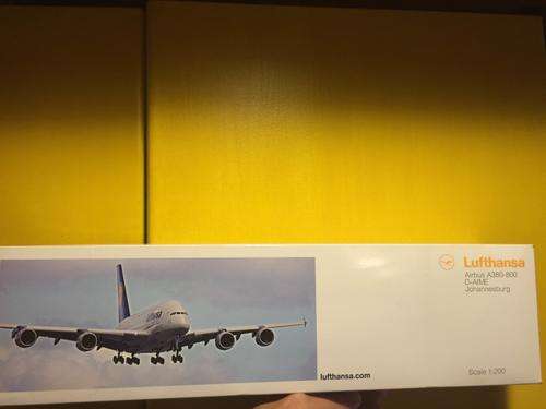 Lufthansa A380-800 (beautiful and very rare find)