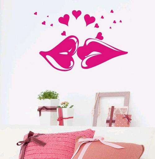 VINYL DECAL LIPS