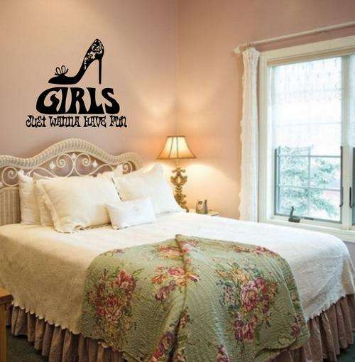 VINYL DECAL - GIRLS WANNA HAVE FUN