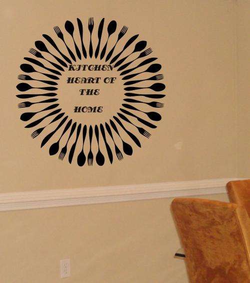 VINYL DECAL CUTLERY