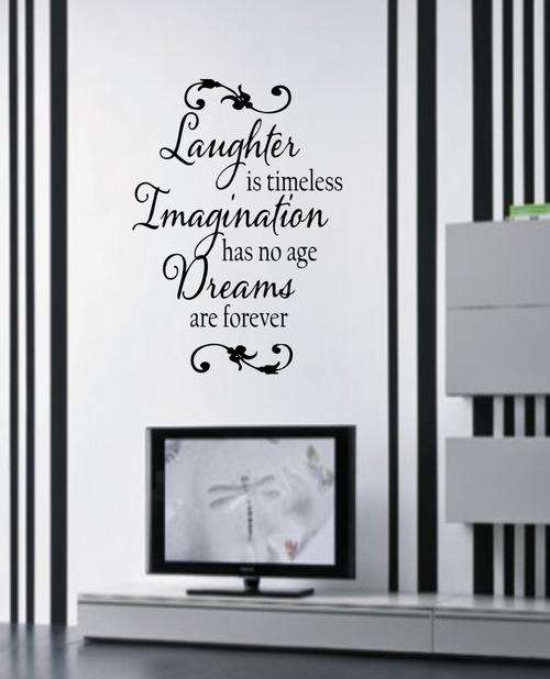 VINYL DECAL - LAUGHTER