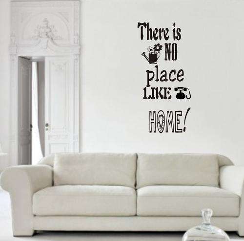 VINYL DECAL - NO PLACE LIKE HOME