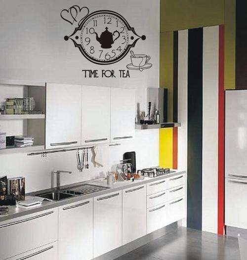 VINYL DECAL- TIME FOR TEA
