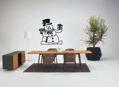 VINAL DECALS CHRISTMAS SNOWMAN