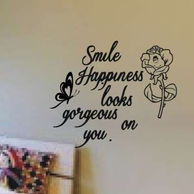 VINYL DECAL - HAPPINESS