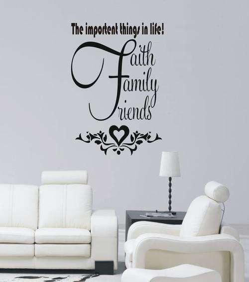 VINYL DECAL - IMPORTENT THINGS