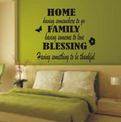 VINYL DECAL - BLESSING