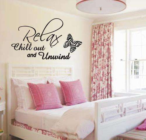 VINYL DECAL - RELAX