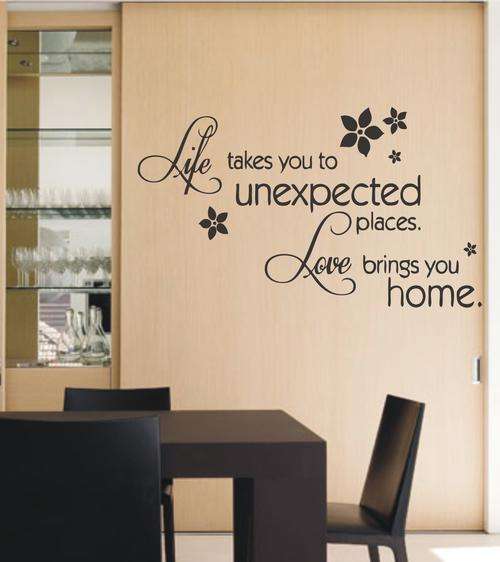 VINYL DECAL - LOVE HOME