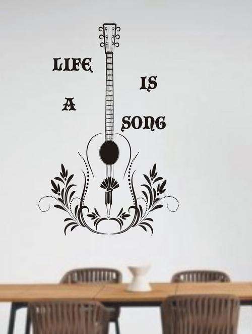 WALL DECAL -LIFE IS A SONG