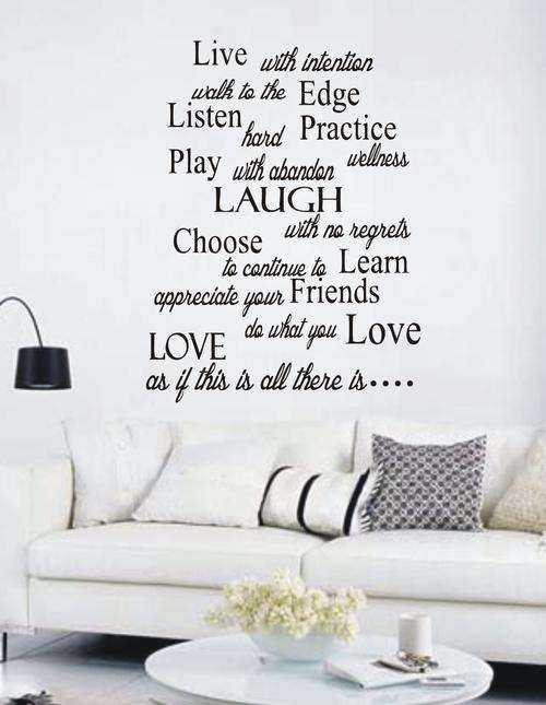 WALL DECAL - AS IF