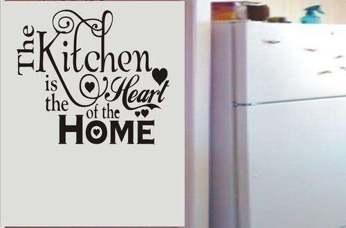 WALL DECAL - HEART OF THE HOME