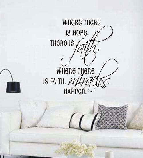 WALL DECAL - MIRACLES